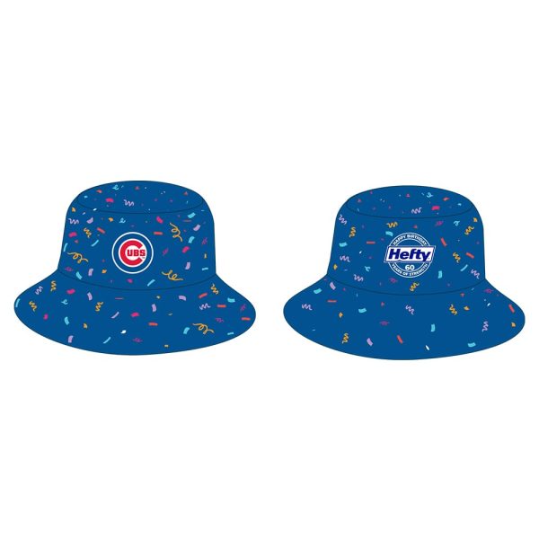 2025 Cubs Hefty’s 60th Birthday Cubs Bucket Hat Giveaway