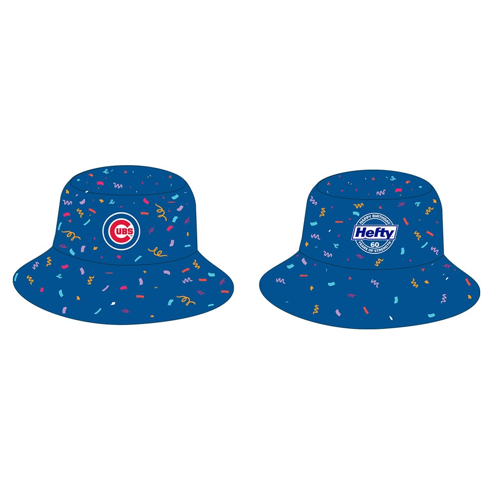 2025 Cubs Heftys 60th Birthday Cubs Bucket Hat Giveaway 2025 Cubs Heftys 60th Birthday Cubs Bucket Hat Giveaway