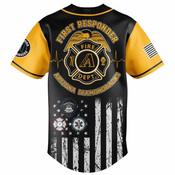 2025 Diamondbacks First Responders Night Jersey
