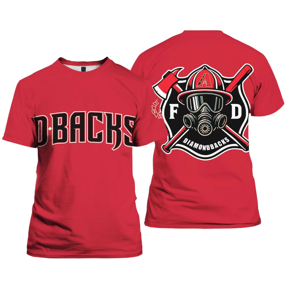 2025 Diamondbacks x Firefighter Appreciation Night Shirt 2025 Diamondbacks x Firefighter Appreciation Night Shirt