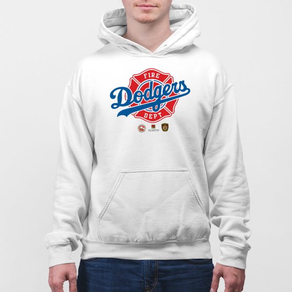 2025 Dodgers Firefighter Appreciation Night Sweatshirt Giveaway