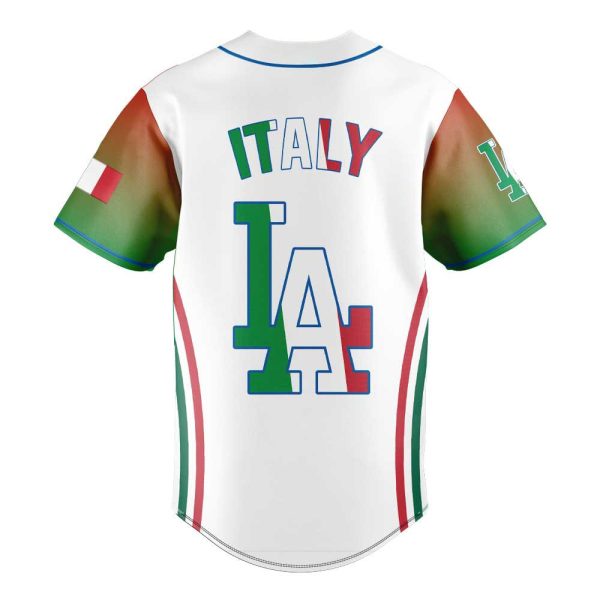 2025 Dodgers Italian Heritage Night Jersey