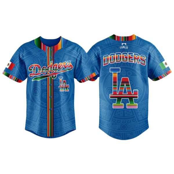 2025 Dodgers Mexican Heritage Night Jersey