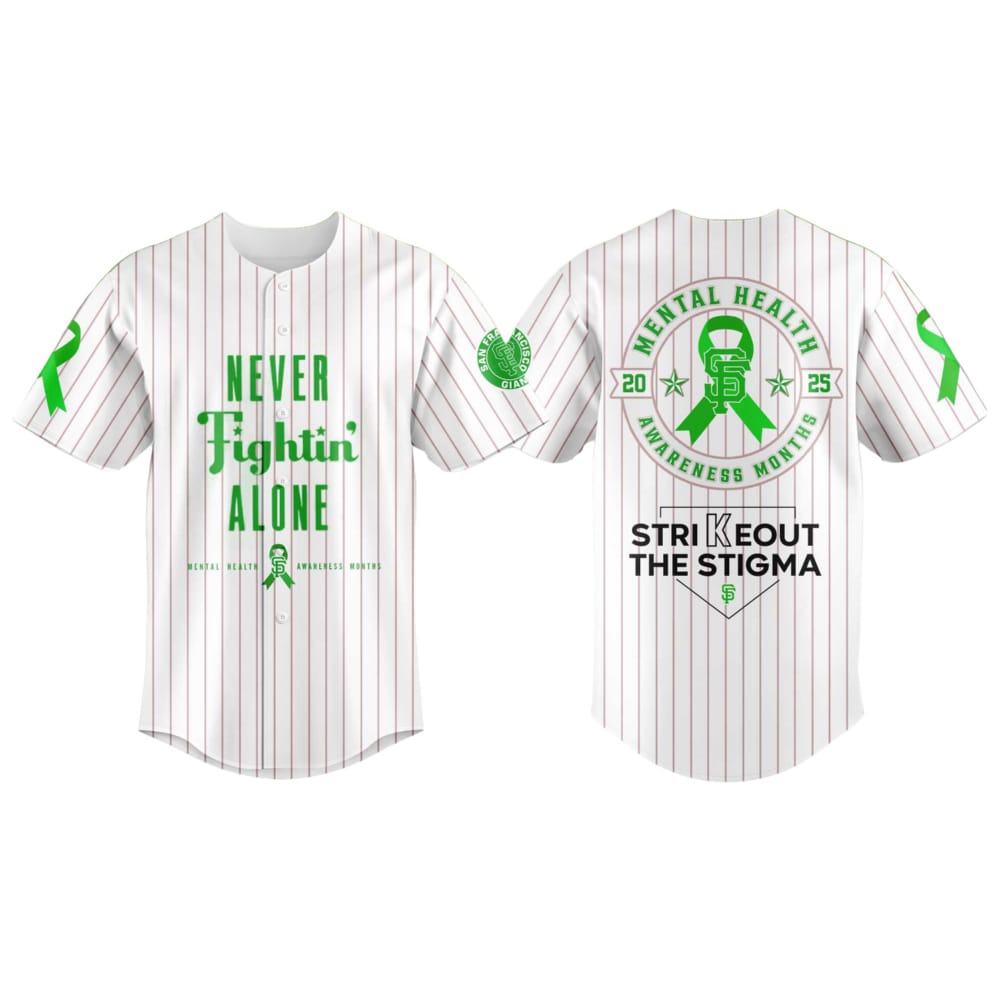 2025 Giants Mental Health Awareness Week Jersey 2025 Giants Mental Health Awareness Week Jersey