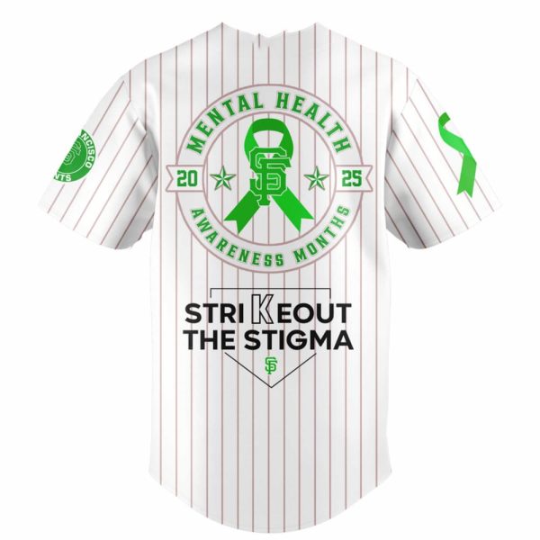 2025 Giants Mental Health Awareness Week Jersey