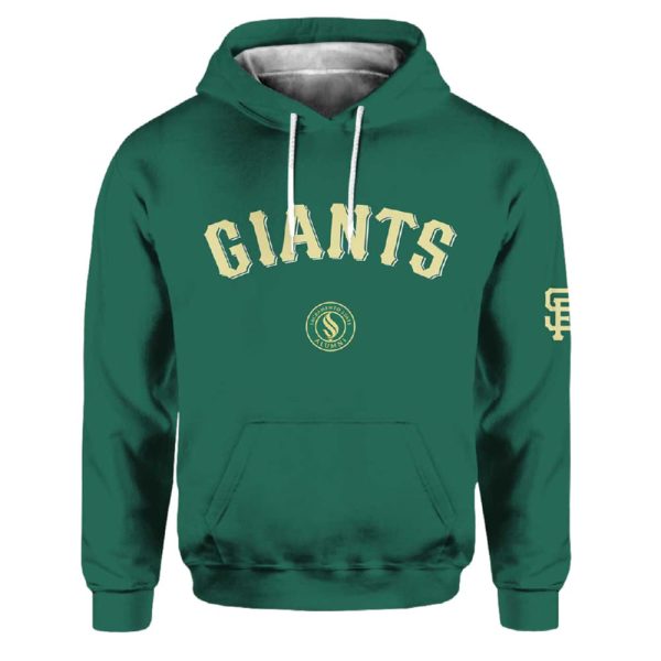 2025 Giants Sacramento State Night Long Sleeve Hooded Shirt Giveaway
