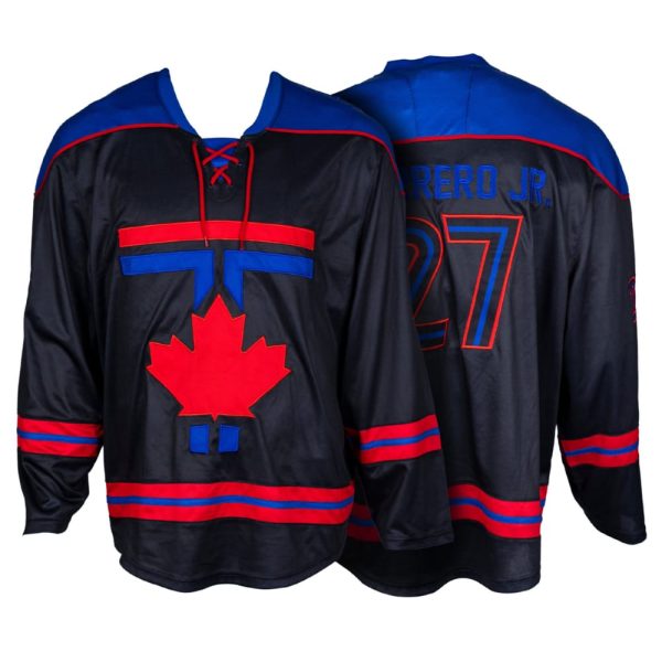 2025 Jays Vladimir Guerrero Jr City Connect Replica Hockey Jersey Giveaway