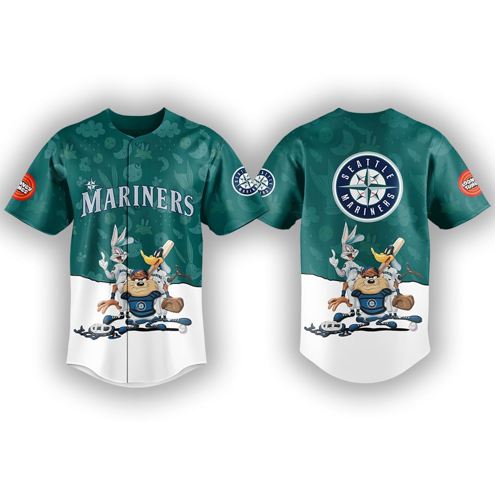 2025 Mariners Looney Tunes Night Jersey 2025 Mariners Looney Tunes Night Jersey