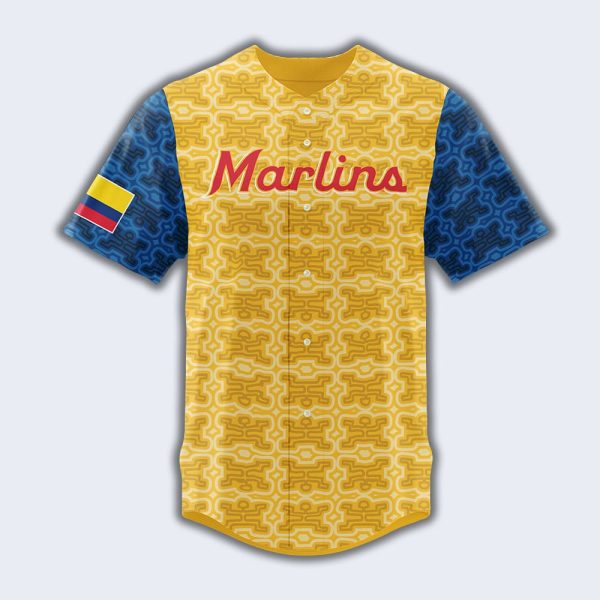 2025 Marlins Colombian Heritage Celebration Jersey Giveaway
