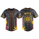 2025 Mets Filipino Heritage Night City Connect Gray Jersey