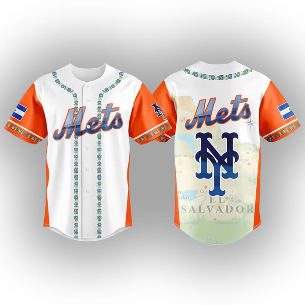 2025 Mets Salvadoran Heritage Jersey 2025 Mets Salvadoran Heritage Jersey