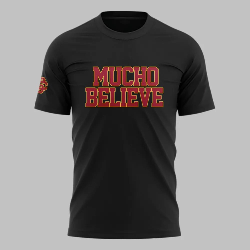 2025 Mucho Believe USC Baseball Shirt 2025 Mucho Believe USC Baseball Shirt
