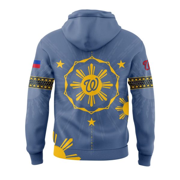 2025 Nationals Filipino Heritage Night Blue Hoodie