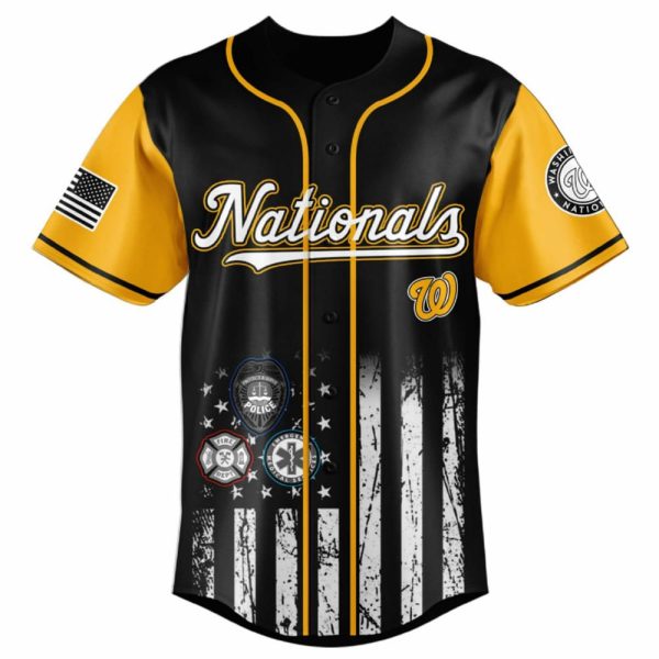2025 Nationals First Responders Night Jersey