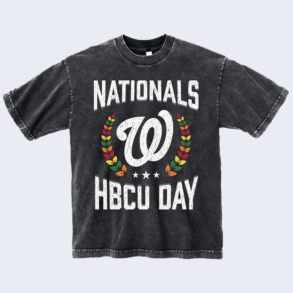 2025 Nationals HBCU Day Shirt Giveaway 2025 Nationals HBCU Day Shirt Giveaway