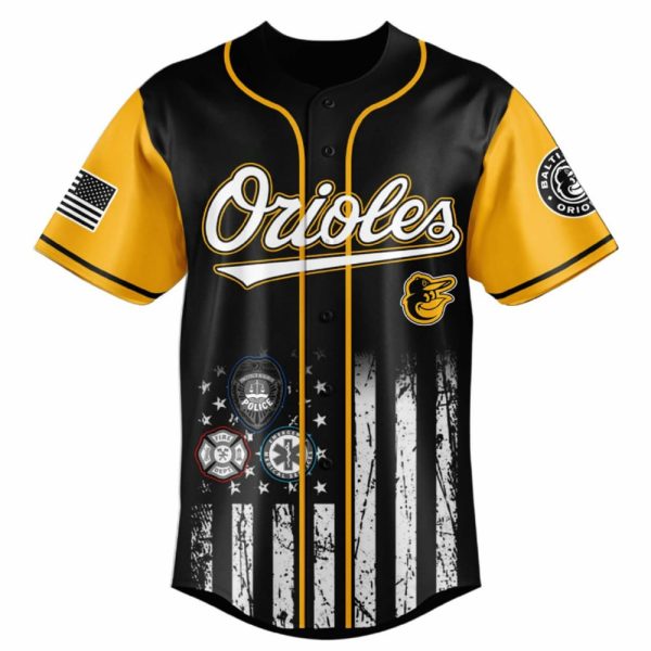 2025 Orioles First Responders Night Jersey