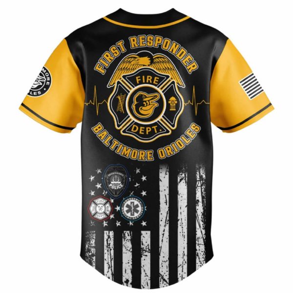 2025 Orioles First Responders Night Jersey