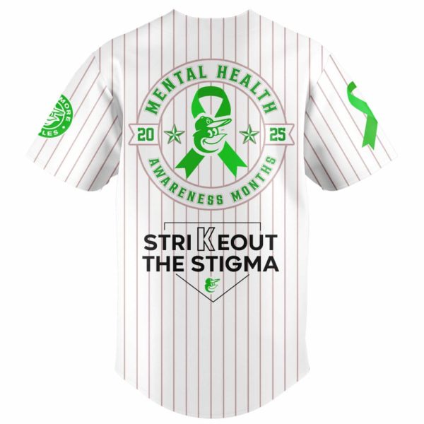 2025 Orioles Mental Health Awareness Week Jersey