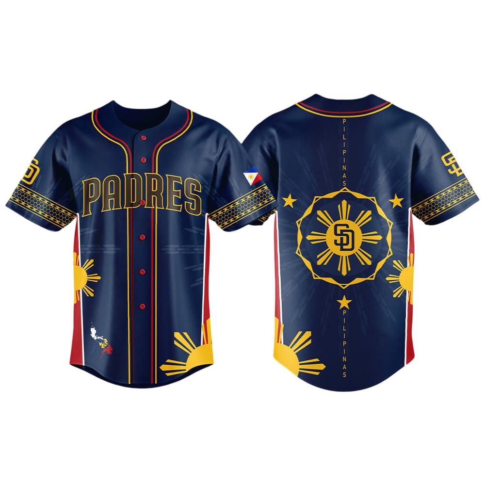 2025 Padres Filipino Heritage Night Jersey 2025 Padres Filipino Heritage Night Jersey