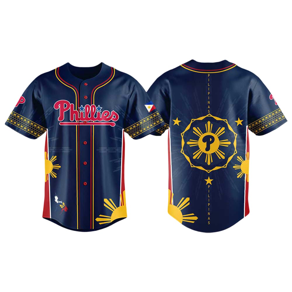 2025 Phillies Filipino Heritage Night Jersey 2025 Phillies Filipino Heritage Night Jersey