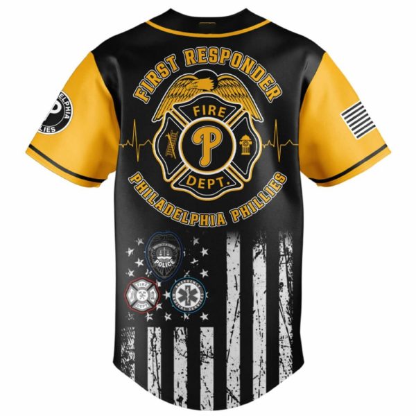 2025 Phillies First Responders Night Jersey