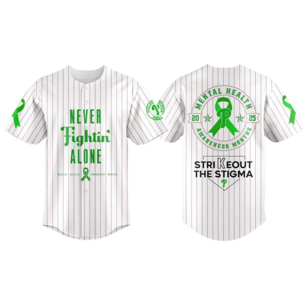 2025 Phillies Mental Health Awareness Week Jersey
