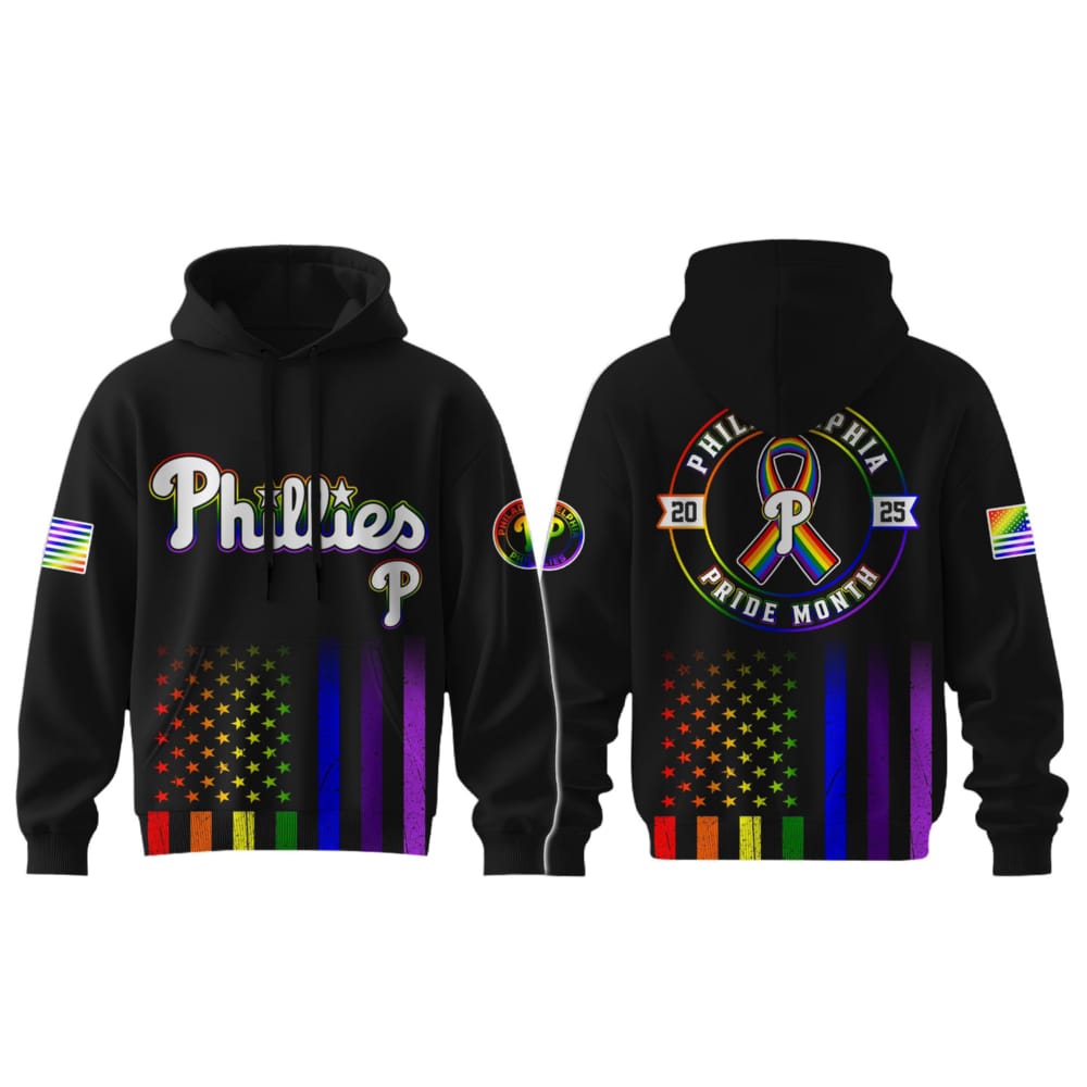 2025 Phillies Pride Month Hoodie 2025 Phillies Pride Month Hoodie