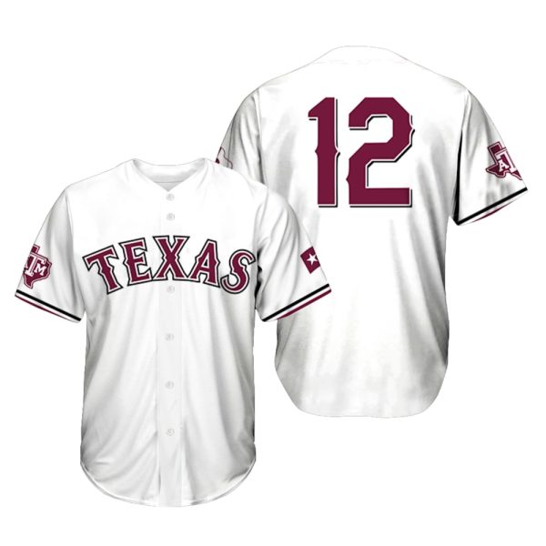 2025 Rangers Texas AM University Night Jersey Giveaway