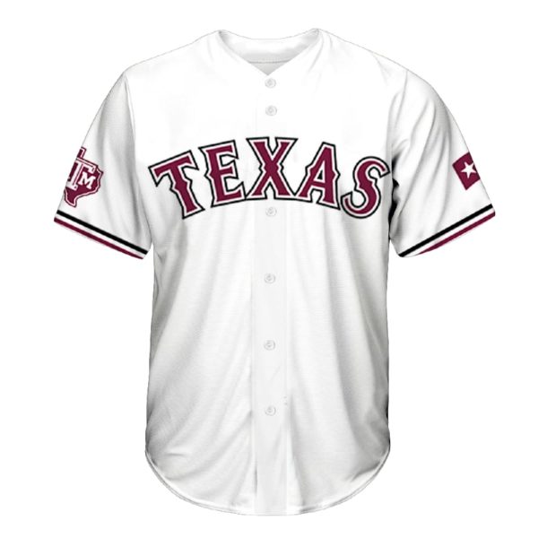 2025 Rangers Texas AM University Night Jersey Giveaway