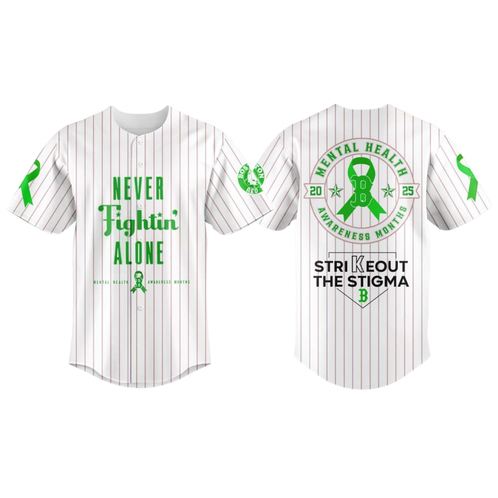 2025 Red Sox Mental Health Awareness Week Jersey 2025 Red Sox Mental Health Awareness Week Jersey