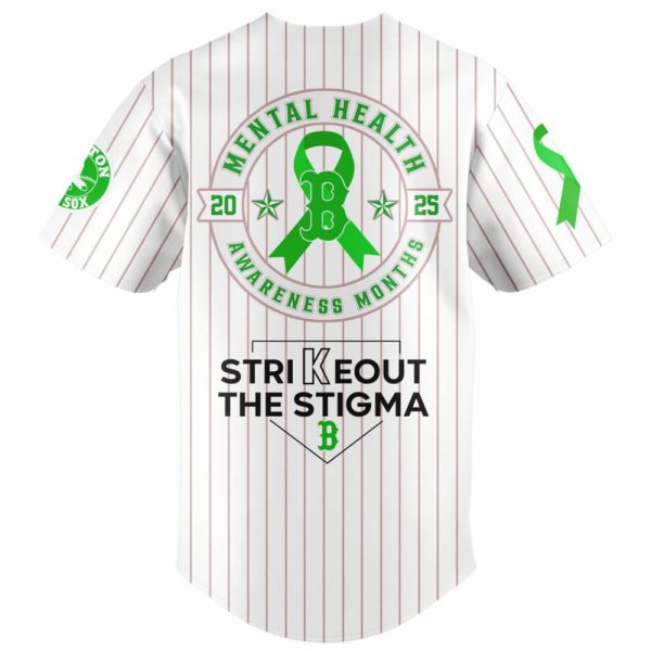 2025 Red Sox Mental Health Awareness Week Jersey