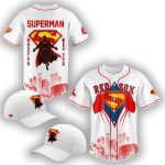 2025 Red Sox Superman Night Jersey