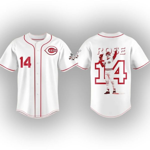 2025 Reds Pete Rose Night Jersey