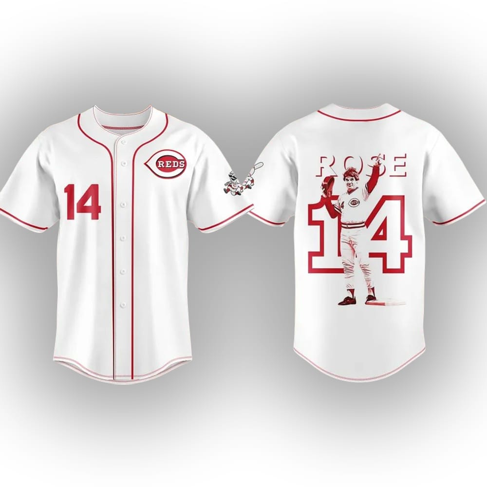 2025 Reds Pete Rose Night Jersey 2025 Reds Pete Rose Night Jersey