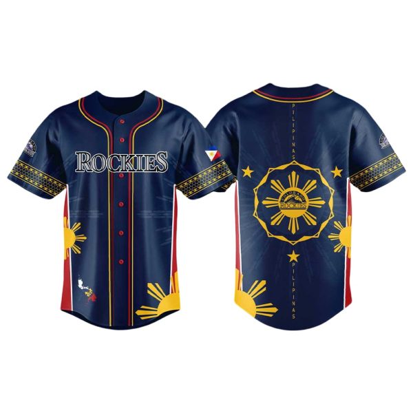 2025 Rockies Filipino Heritage Night Jersey