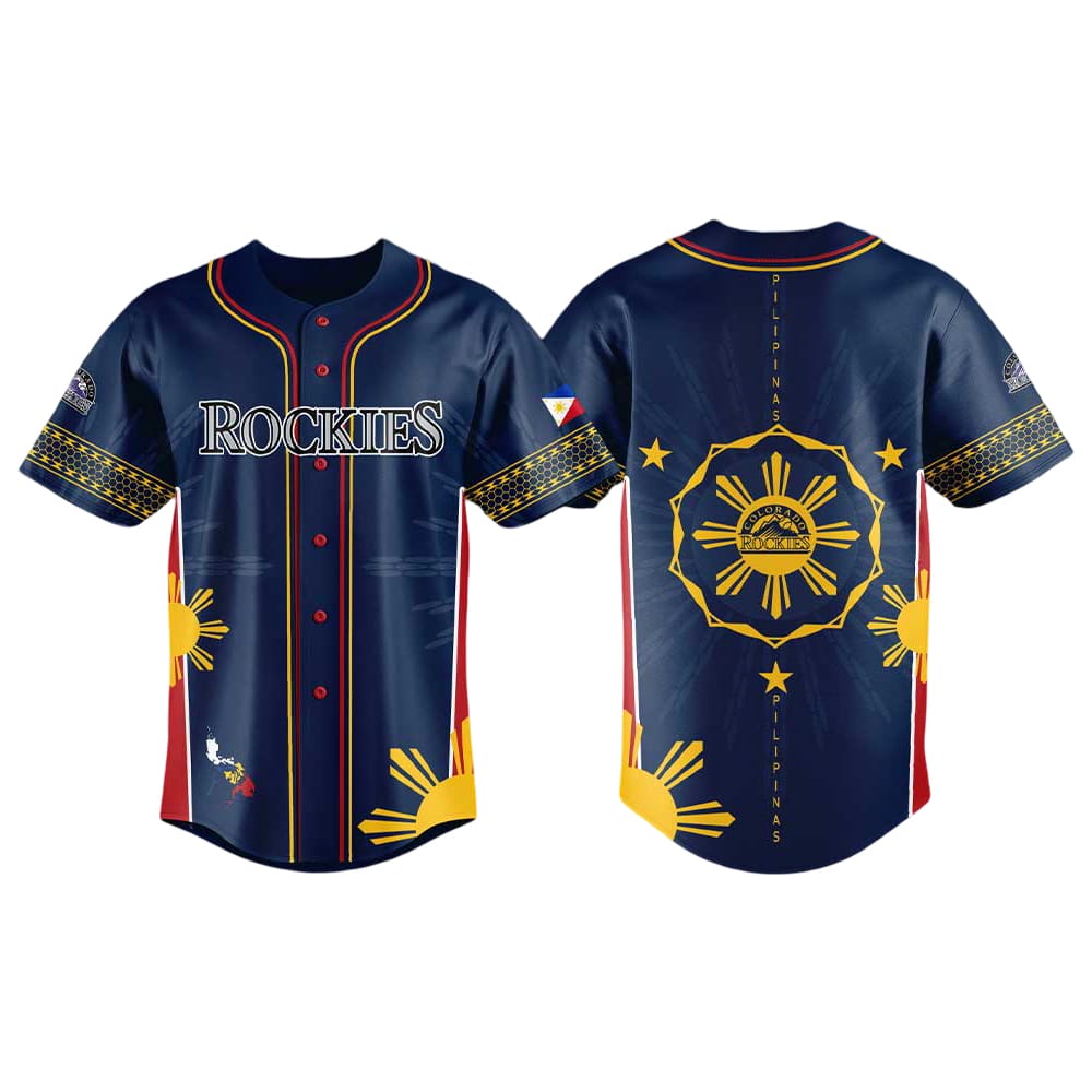 2025 Rockies Filipino Heritage Night Jersey 2025 Rockies Filipino Heritage Night Jersey