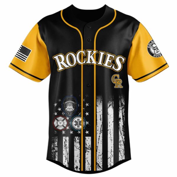 2025 Rockies First Responders Night Jersey