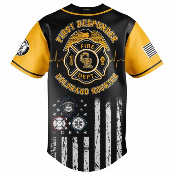 2025 Rockies First Responders Night Jersey