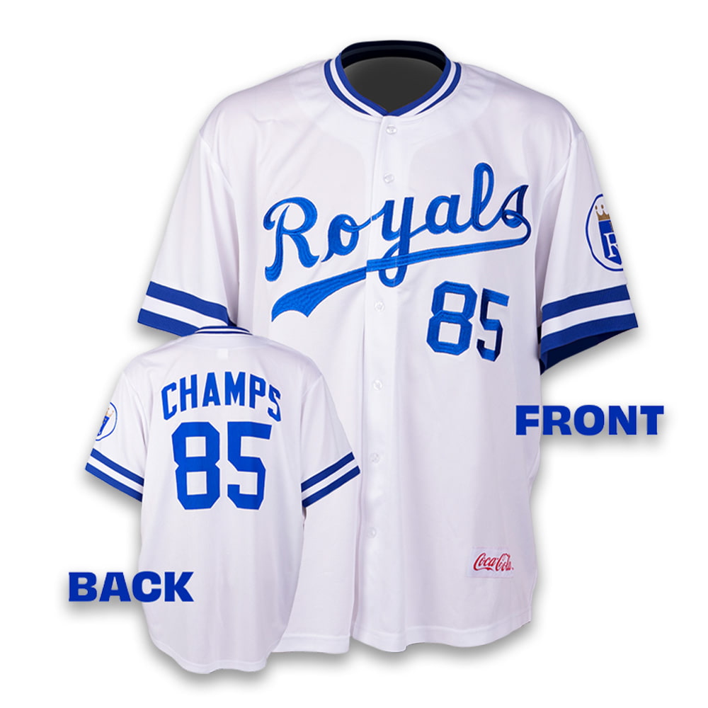2025 Royals 1985 Championship Replica Jersey Giveaway 2025 Royals 1985 Championship Replica Jersey Giveaway