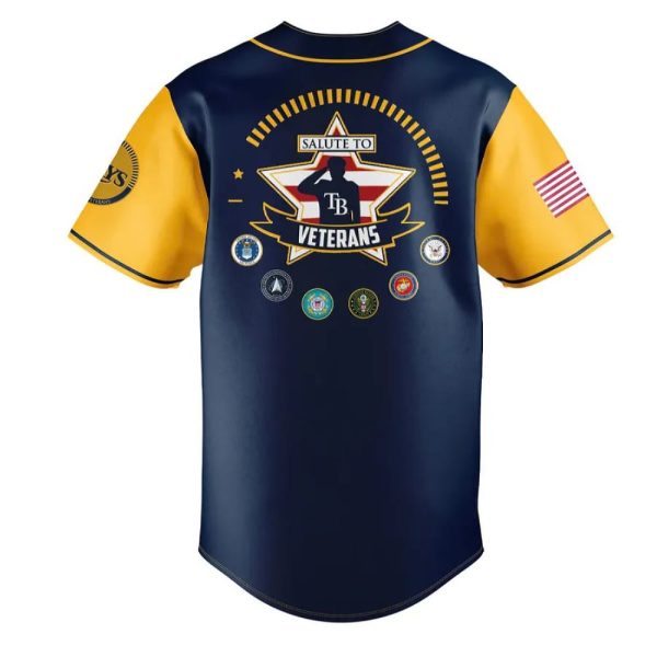 2025 TB Rays Salute to Service Jersey