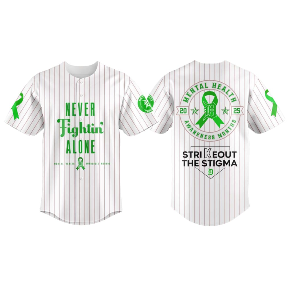 2025 Tigers Mental Health Awareness Week Jersey 2025 Tigers Mental Health Awareness Week Jersey