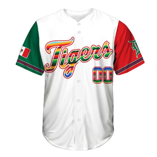 2025 Tigers Mexican Heritage Night Jersey