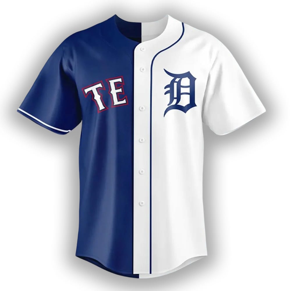 2025 Tigers x Rangers Custom Jersey 2025 Tigers x Rangers Custom Jersey