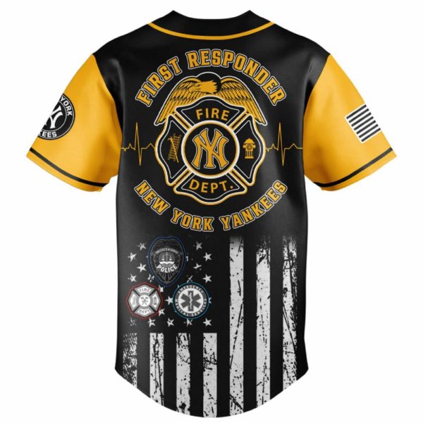 2025 Yankees First Responders Night Jersey