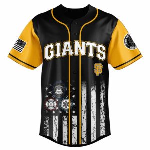 2025 Giants First Responders Night Jersey1