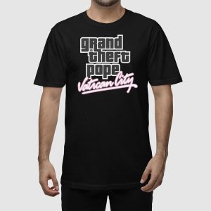 Grand Theft Pope Vatican City Shirt 2