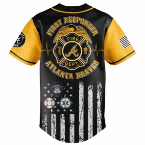 2025 Braves First Responders Night Jersey2