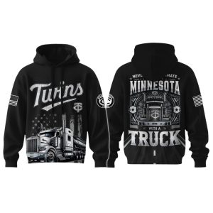 Twins Nation Truck Driver Appreciation Week Hoodie 2025