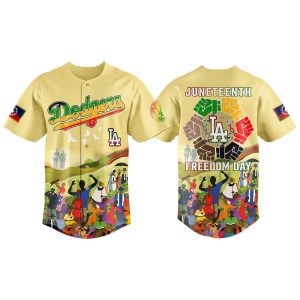 Dodgers x Juneteenth Freedom Day 2025 Jersey