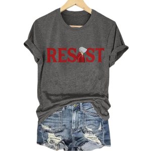 Resist Feminist Female Empowerment Womens Rights Pro Choice Shirt3